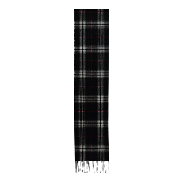 Fraas Plaid Wool/Cashmere Scarf