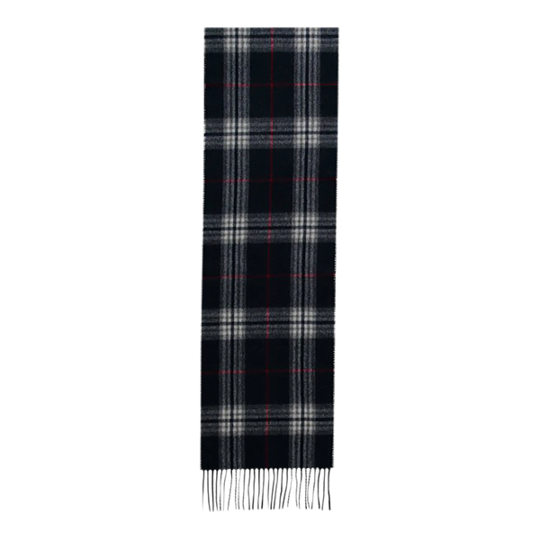 Fraas Plaid Wool/Cashmere Scarf