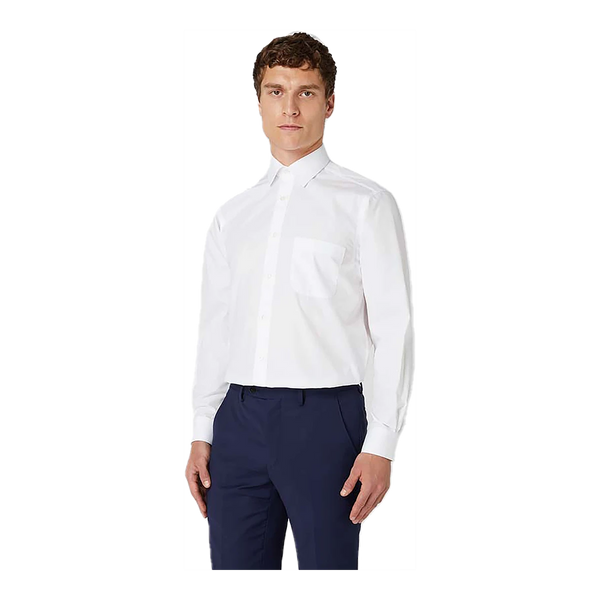 Remus Uomo Regular Fit Single Cuff Long Sleeve Shirt